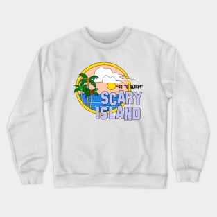 Greetings From Scary Island - The Peach Fuzz Crewneck Sweatshirt